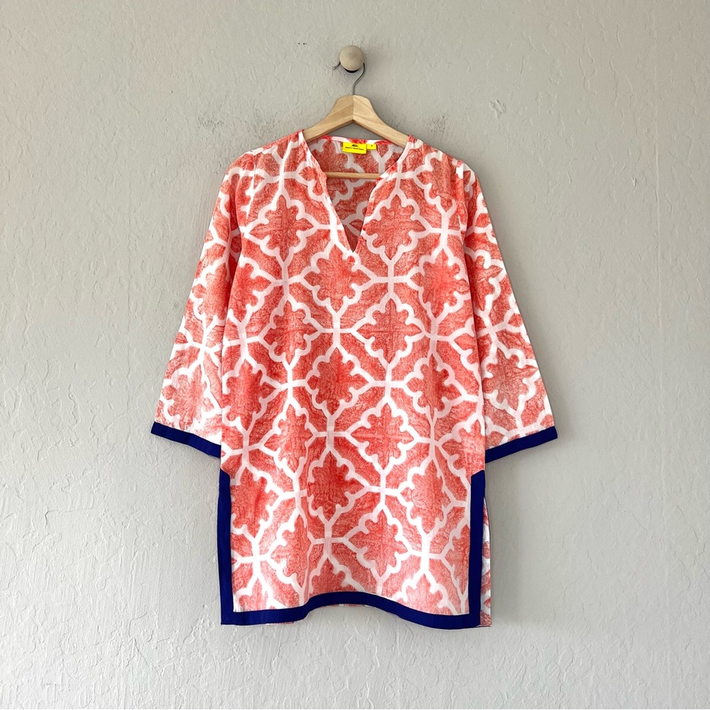 Roberta Roller Rabbit Short Kaftan Coverup